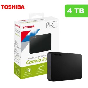💽 Toshiba Canvio Basics 4TB – Disco Duro Externo Portátil USB 3.0