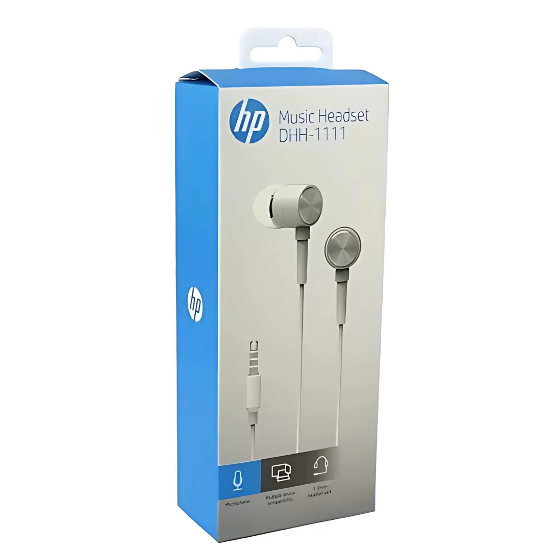 🎧 Audífonos HP DHH-1111 | Deep Bass & Elegancia en blanco