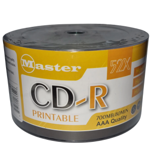TORRE CD-R 50 UNIDADES MASTER IMPRIMIBLE