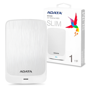 DISCO EXTERNO ADATA HV320 1TB BLANCO AHV3201TU31-CWH