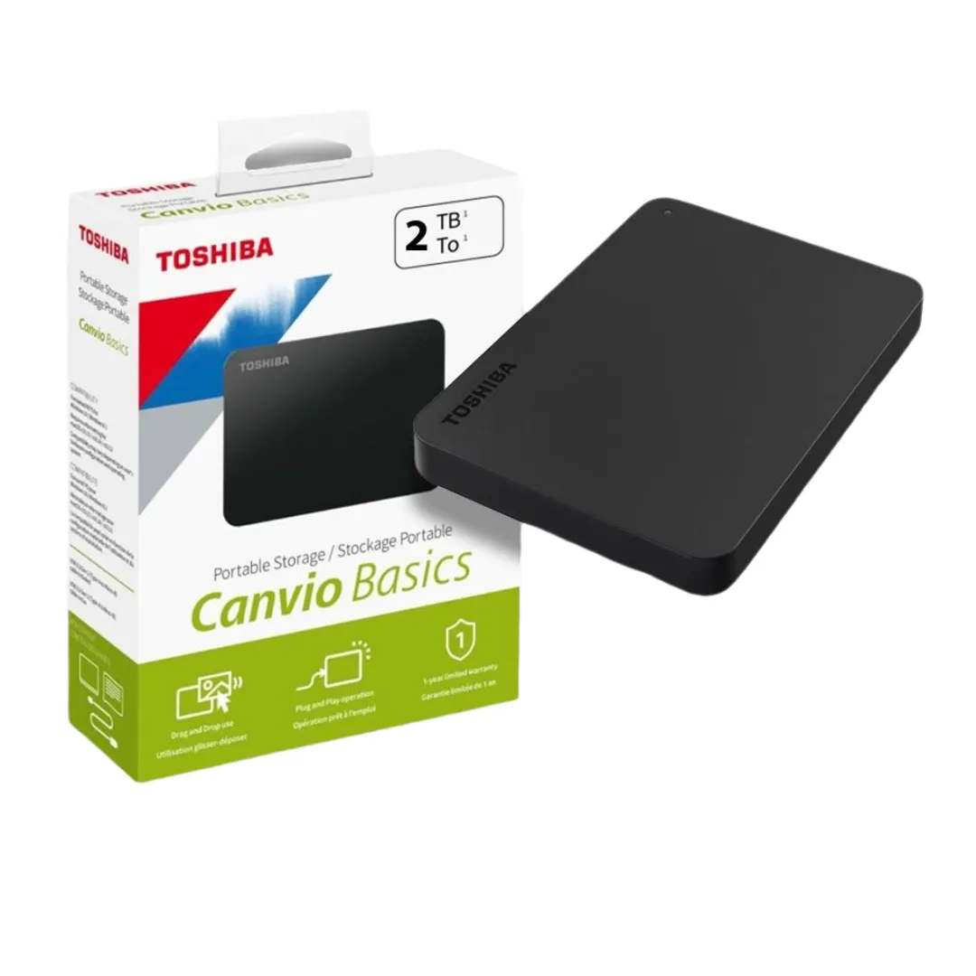 DISCO EXTERNO TOSHIBA CANVIO 2TB