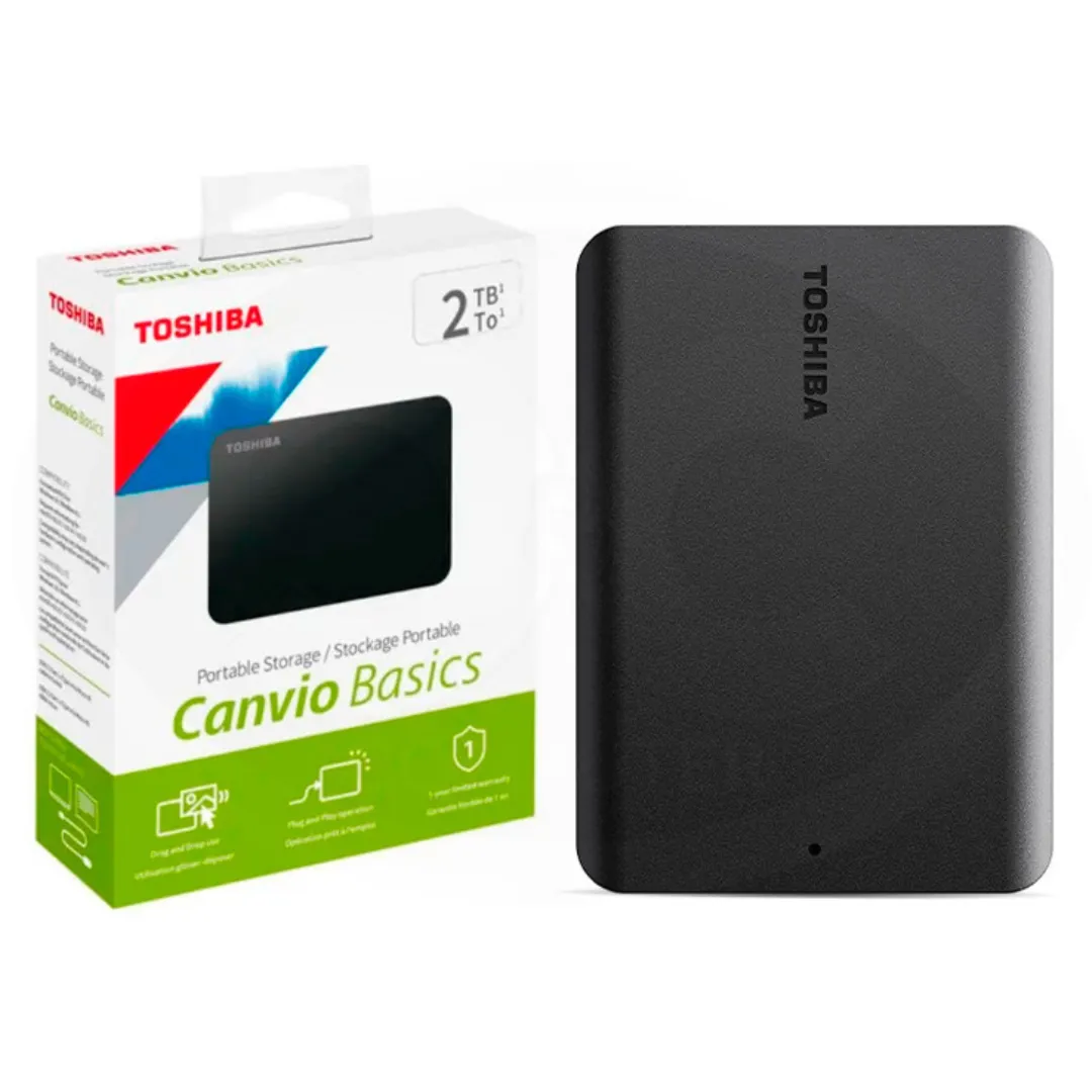 DISCO EXTERNO TOSHIBA CANVIO 2TB