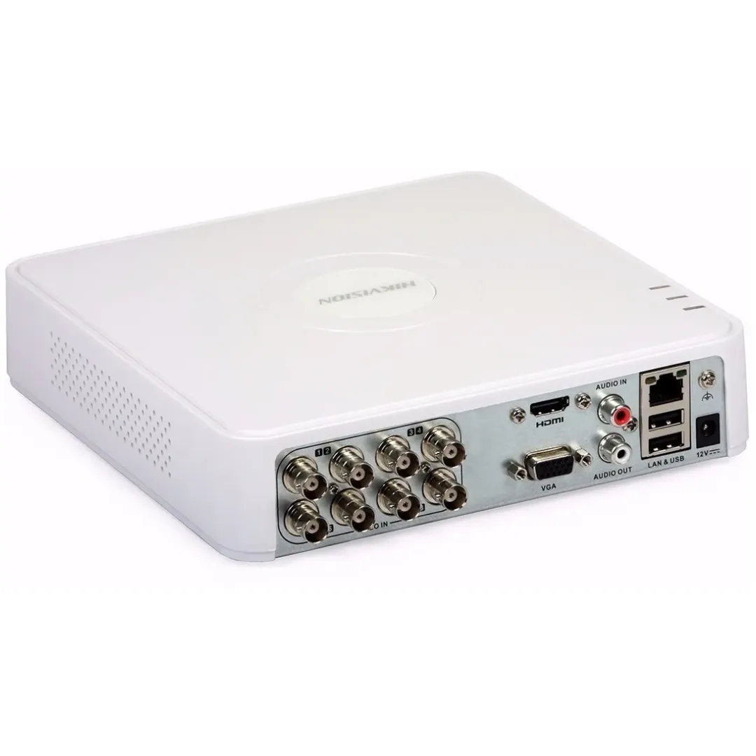 DVR mini 1U H.265 de 8 canales y 720p HIKVISION