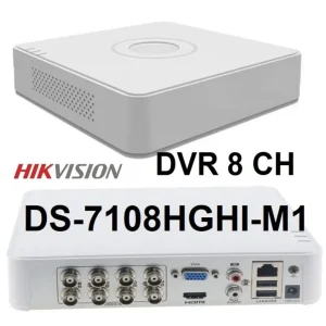 DVR mini 1U H.265 de 8 canales y 720p HIKVISION