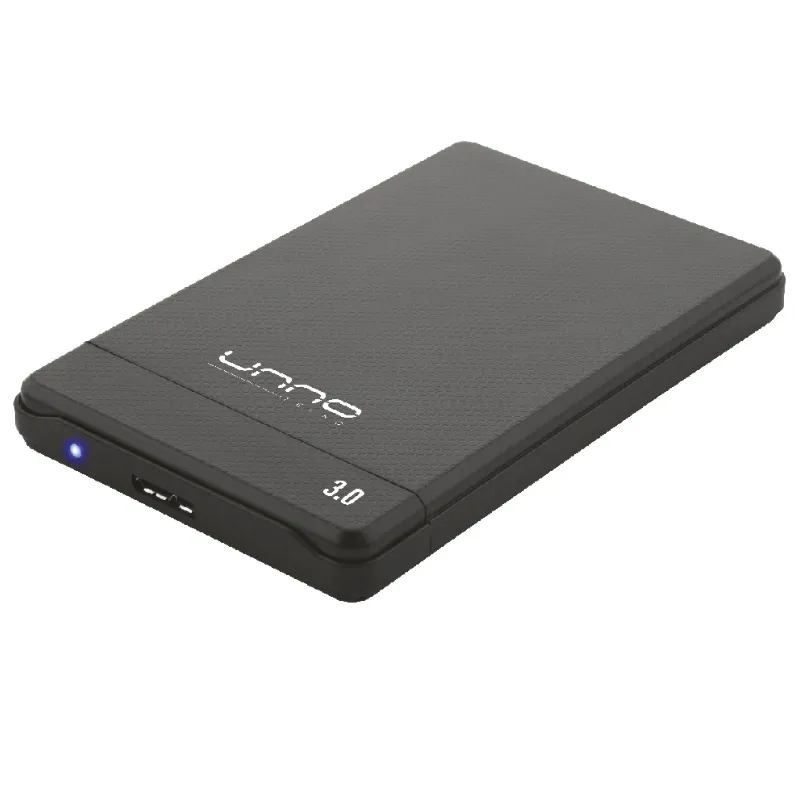 Enclosure 2.5″ Unno Tekno SATA a USB 3.0 Negro