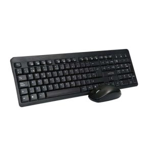 Teclado y Mouse Inalámbrico Unno Tekno Klass Español Negro