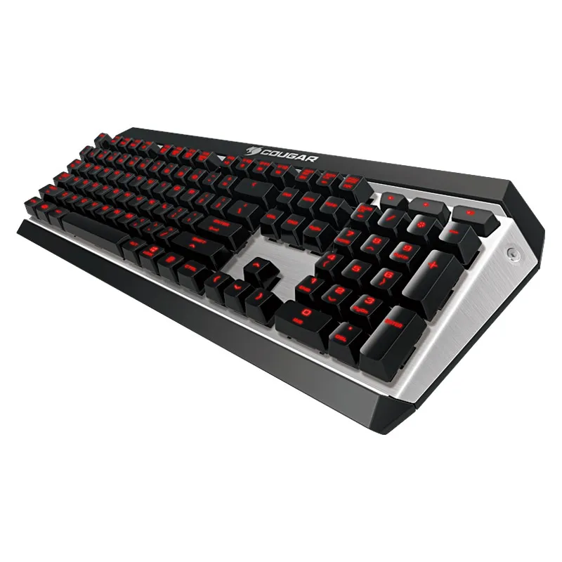 Teclado Gaming Mecánico Alámbrico Cougar Attack X3 Gris Claro