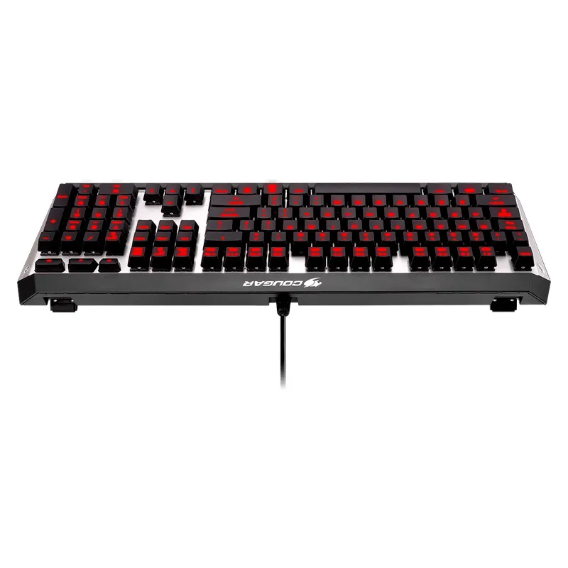 Teclado Gaming Mecánico Alámbrico Cougar Attack X3 Gris Claro