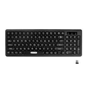 Teclado Inalámbrico Unno Tekno Klass Español Negro