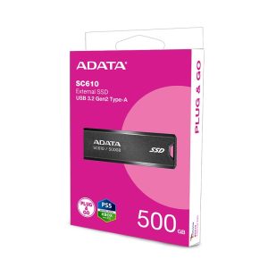 Unidad SSD Externa 3.2″ 1000GB ADATA SC610 Lectura 550MB/s