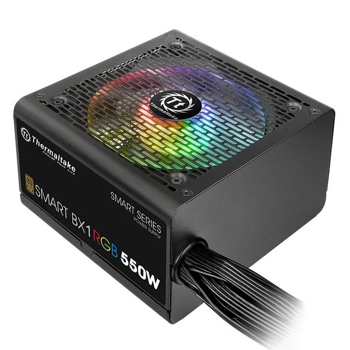 Fuente de Poder Thermaltake BX1 550W – 80 Plus Bronze RGB