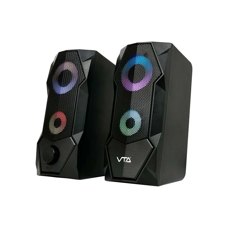 Bocina VTA+ Para Gamer USB 8W Negro