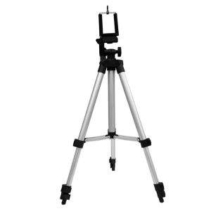 Trípode VTA+ Ajustable para Celular 1.2m – Gris Claro