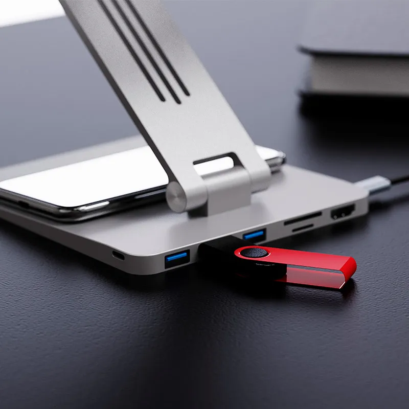 Base para Notebook Klip Xtreme DockStar KDA-500 15.6″ de Aluminio