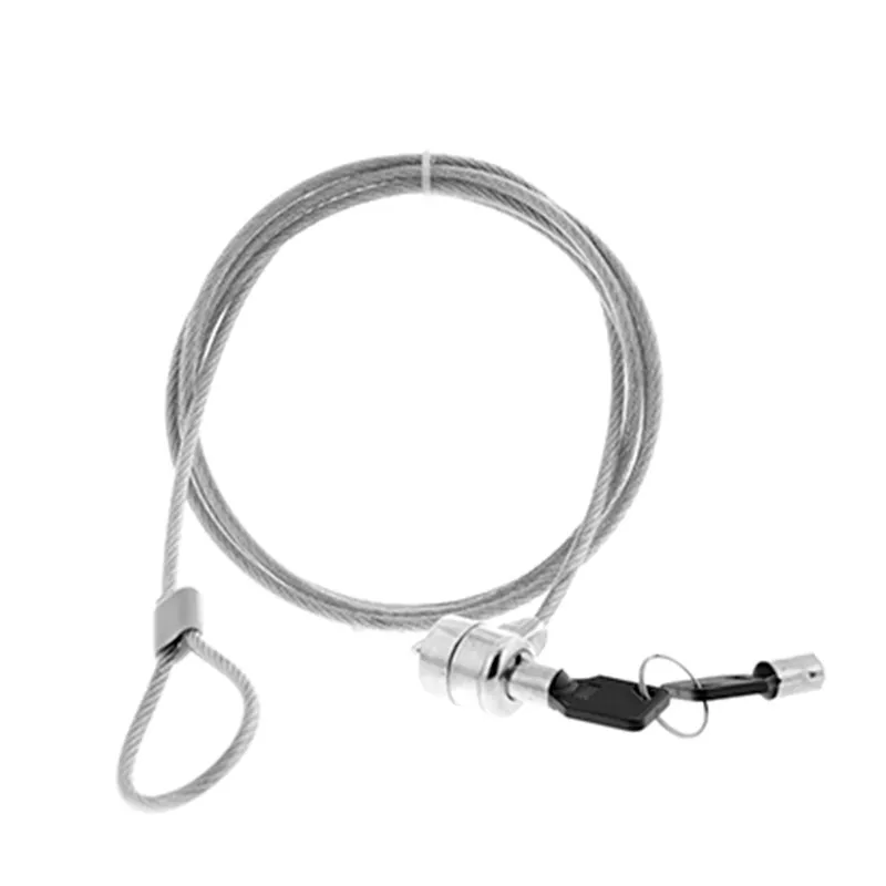 Cable de Seguridad con Candado Xtech XTA-111 1.8m Plateado