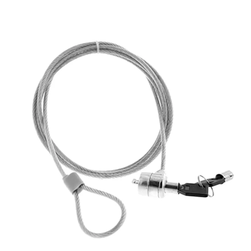 Cable de Seguridad con Candado Xtech XTA-111 1.8m Plateado