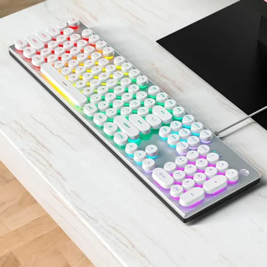 TECLADO HP TECLADO REDONDA K500Y NEGRO