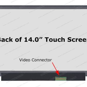 Pantallas LED 14.0 HD 1366 X 768 de 40 pines TOUCH NT140WHM-T00 V8.4 micro bordes