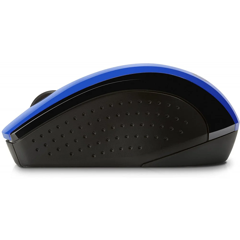 Mouse Inalambrico USB HP Azul 2.4GHZ, hasta 1600dpi, contiene 3 Botones