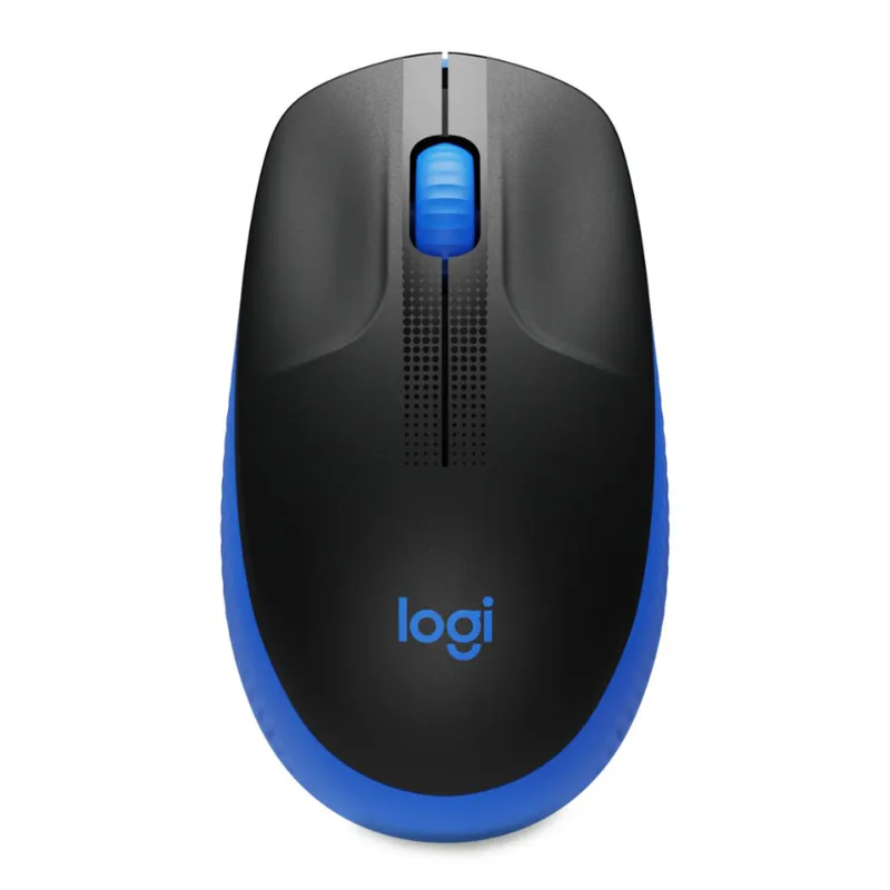 Mouse Inalámbrico Logitech M190 1000DPI Negro/Azul