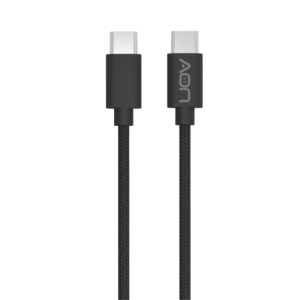 Cable USB-C a USB-C AON AO-CB-5015 1 Metro Negro 5Gbps 100W