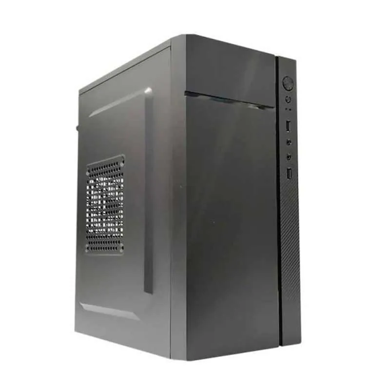 Case KME CM04Q1RA003C NOVA Media Torre Micro ATX Negro + Fuente de Poder 600W