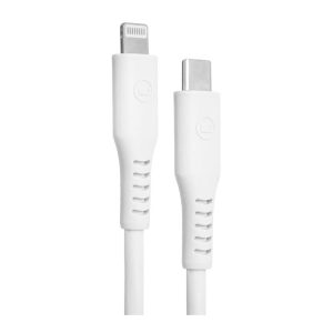 Cable USB-C a Lightning Unno Tekno CB4074WT 1.5 Metros Blanco
