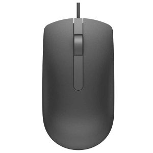 Dell, Mouse Óptico, MS116-BK, Wired, LED, USB