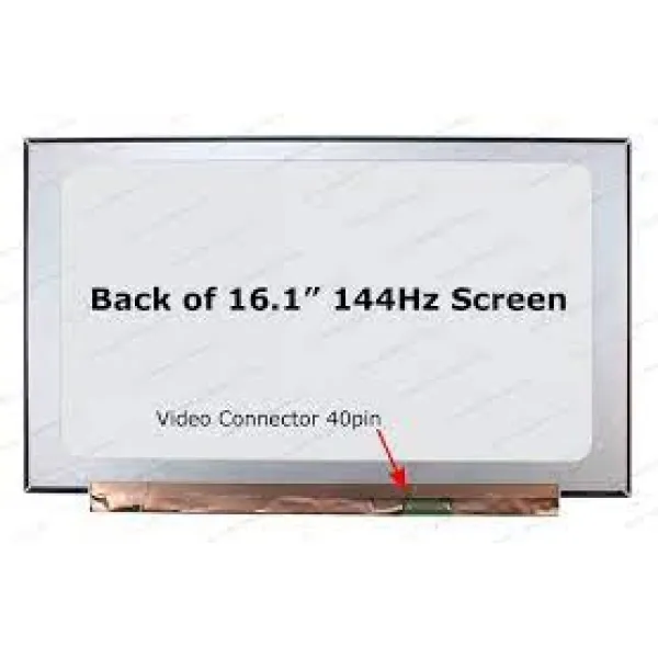 Pantallas LED 16.1 marca InnoLux N161HCA-GA1 REV C1 FULL HD de 40 pines 144Hz micro bordes