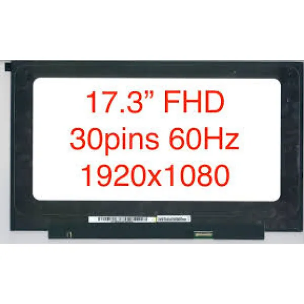 Pantallas LED 17.3 FHD 1920 X 1080 de 30 pines 60Hz micro bordes número de parte NV173FHM-N49 V8.0