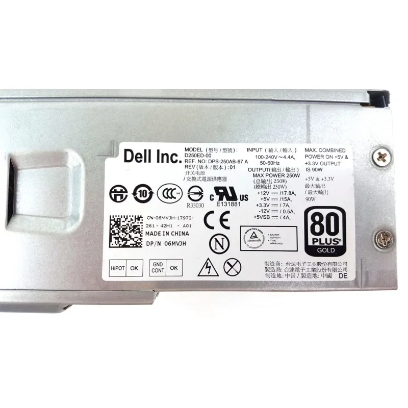 Fuente Dell H250AD-00 para Optiplex 7010 790 990 3010