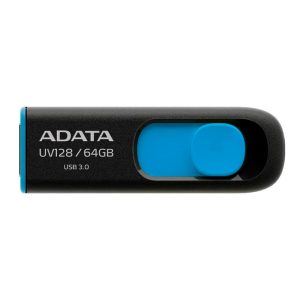 Memoria USB ADATA 64GB UV128 3.0 Azul