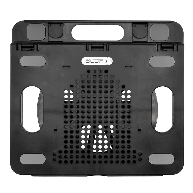 Base para Notebook Unno Tekno NC6115BK 17″ con 8 Niveles de Inclinación + Soporte para el Celular