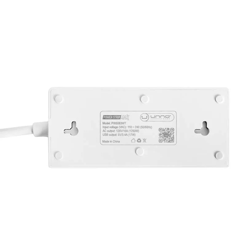 Regleta Unno Tekno Strip Max 7 Salidas 1.5 Metros