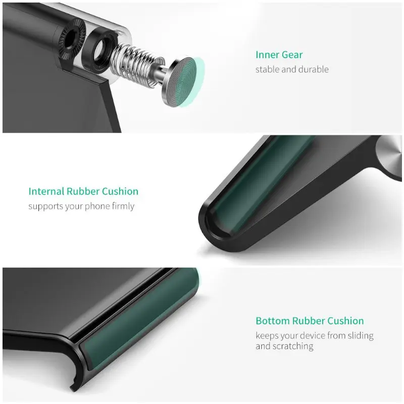 Soporte Para Celular Negro Lp106 Ugreen