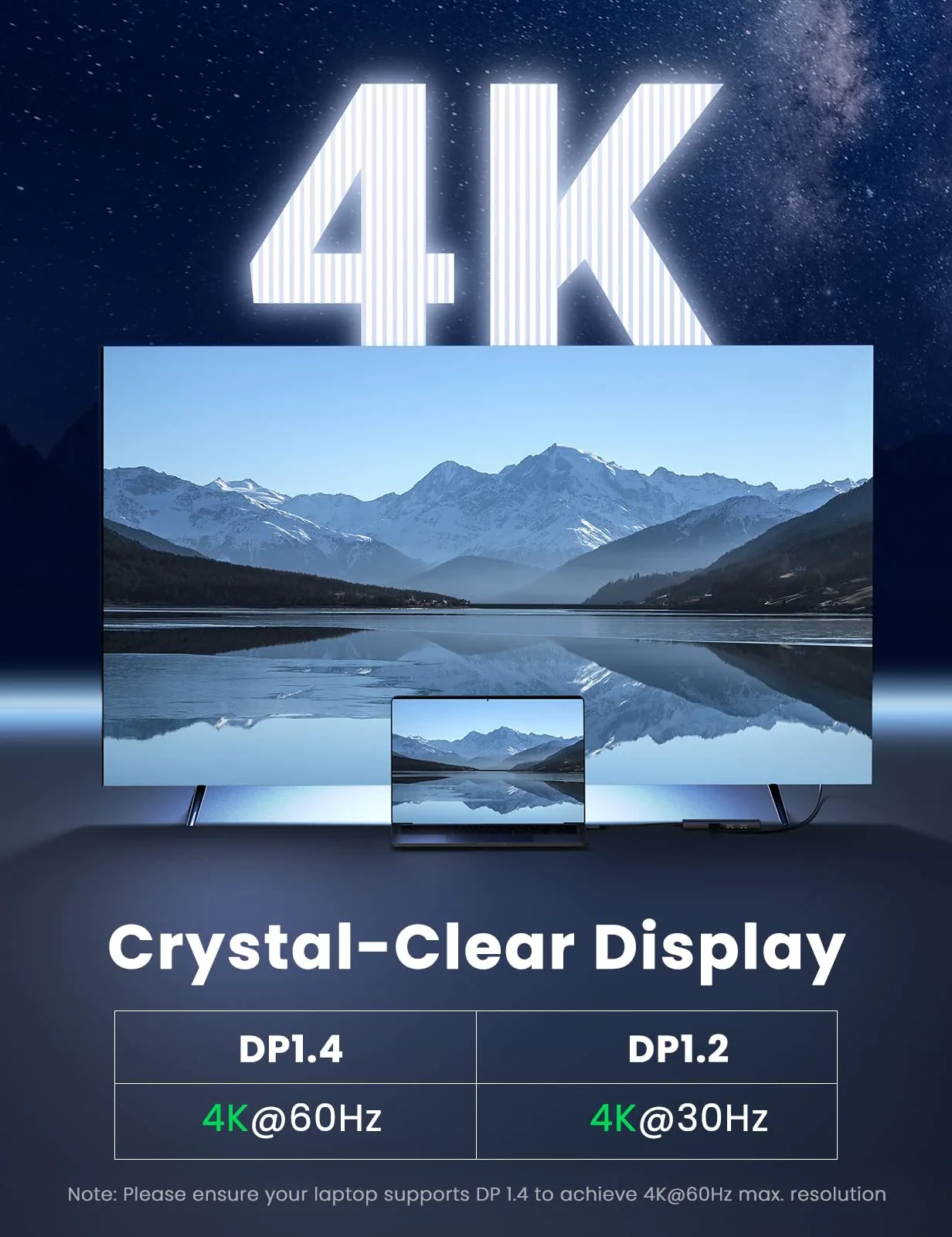 Hub Usb-C 6 Puertos 60384 Gris Ugreen