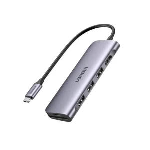 Hub Usb-C 6 Puertos Cm195 Gris Ugreen