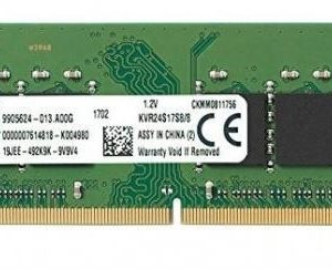 Memoria RAM DDR4 SDRAM de 8GB, SO-DIMM de 260 espigas, KVR24S17S8/8 Kingston