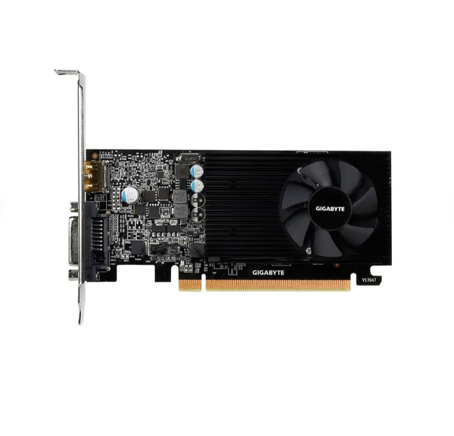 Tarjeta de Vídeo 2GB DDR4 Gigabyte GeForce GT 1030 Low Profile D4 2G DVI-D HDMI PCIe 3.0