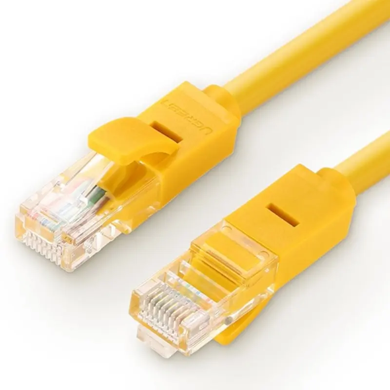 Cable De Red Cat5E Utp 3M Amarillo Patch Cord Nw103 Ugreen