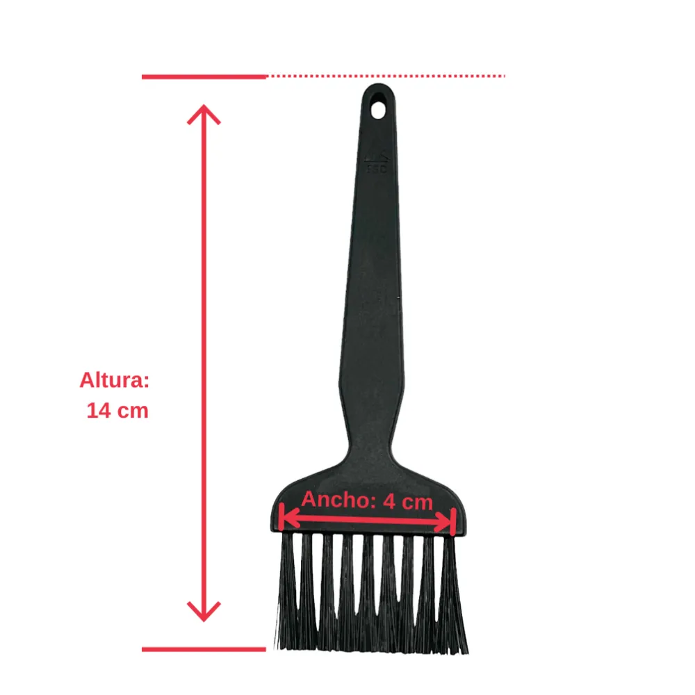 Brocha antiestatica 14x4cm, YXC1400