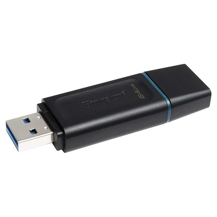 Memoria USB Kingston 64GB DataTraveler Exodia 3.2 Negro