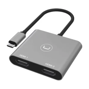 ADAPTADOR DE USB C A DOBLE PUERTO HDMI HB1103GY