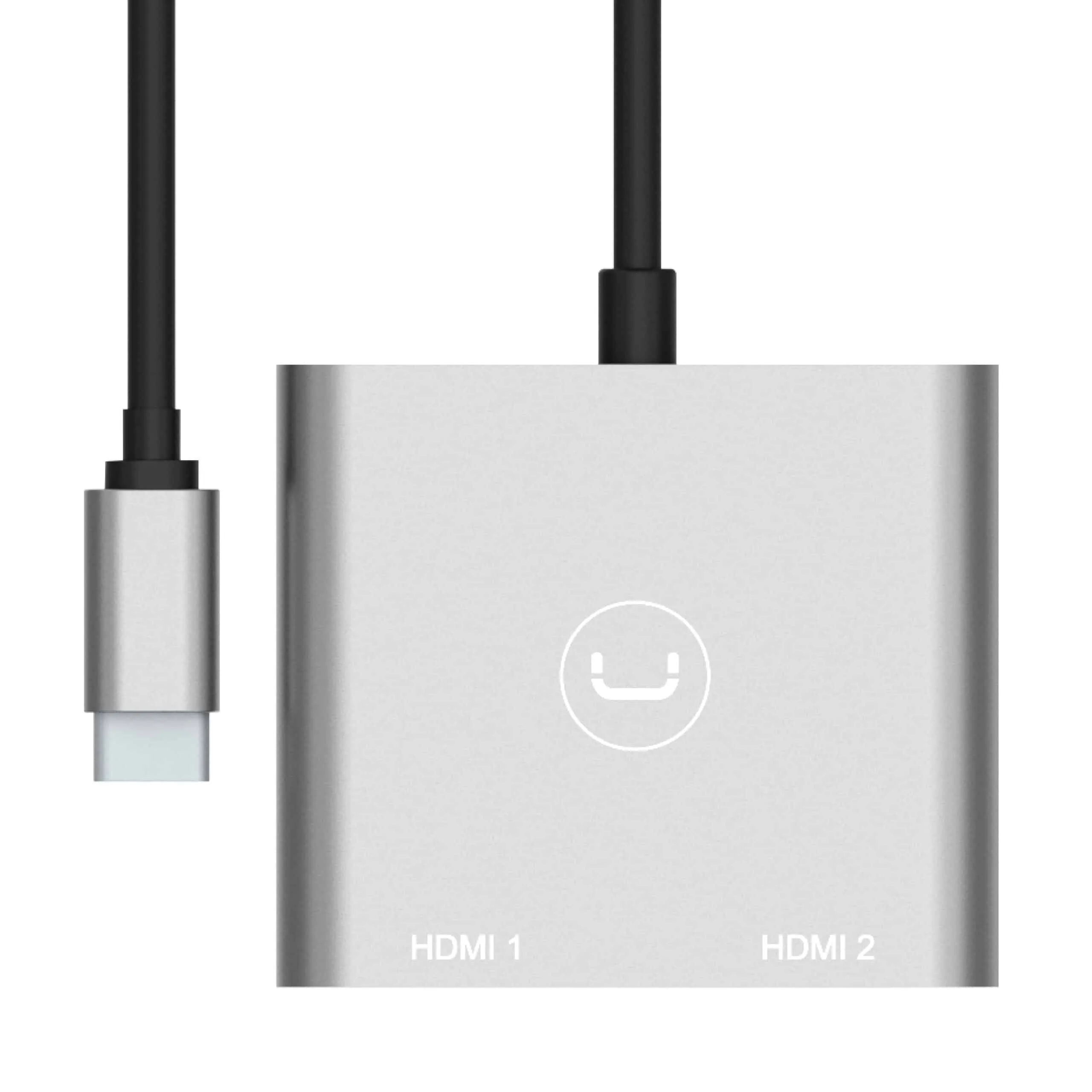 ADAPTADOR DE USB C A DOBLE PUERTO HDMI HB1103GY