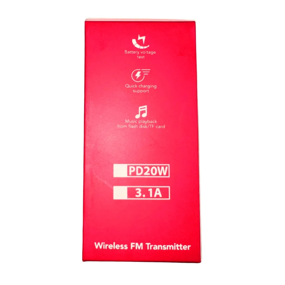 Transmisor de radio FM adaptador Bluetooth para Carro Q7