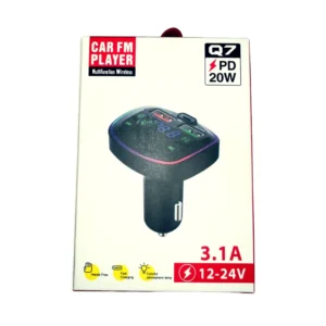 Transmisor de radio FM adaptador Bluetooth para Carro Q7